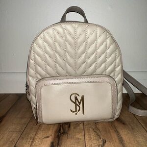 Steve Madden Bedison Mini Backpack  Beige